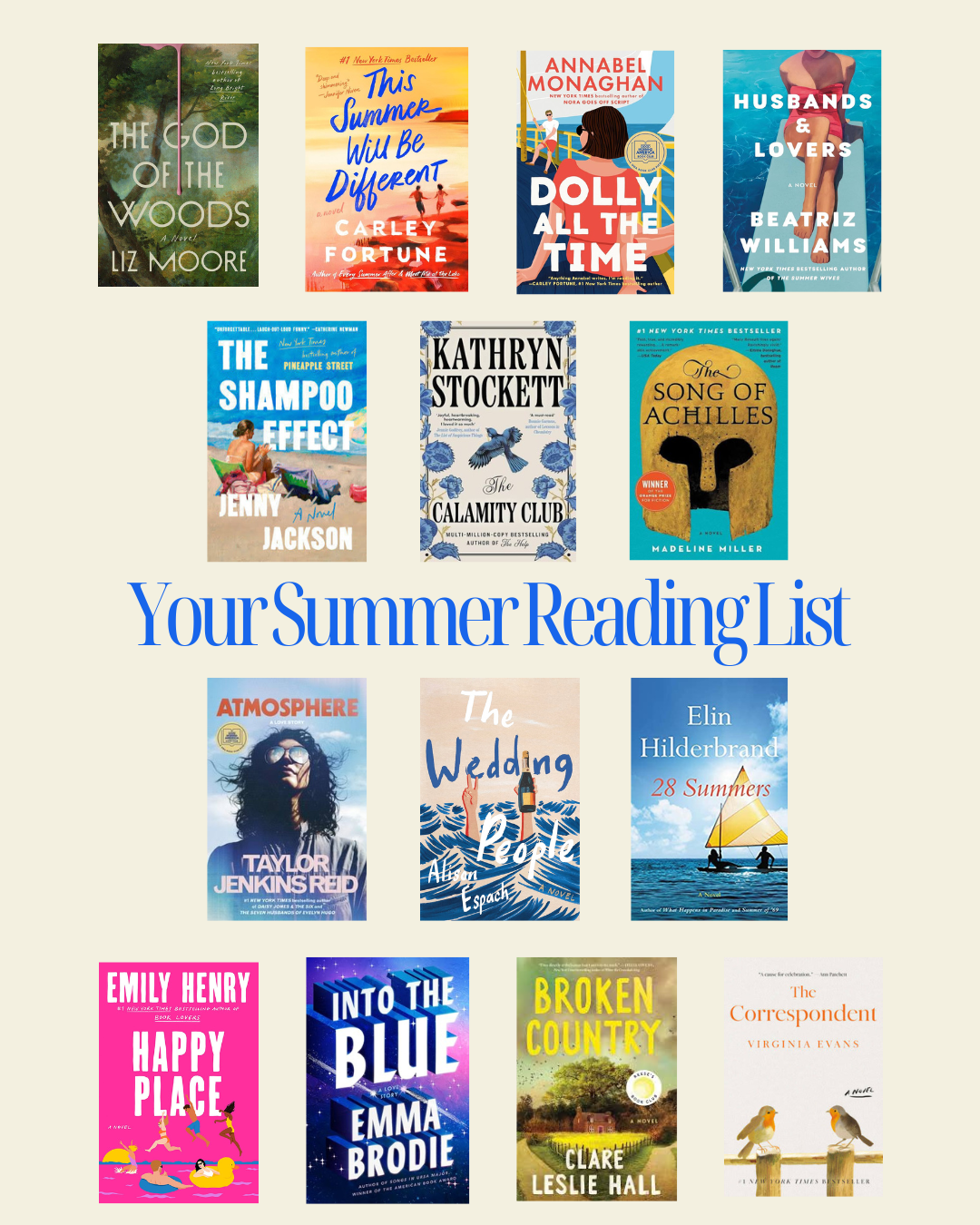 2026 Summer Reading List
